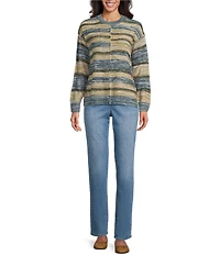 Westbound Long Sleeve Crew Neck Sweater