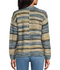 Westbound Long Sleeve Crew Neck Sweater