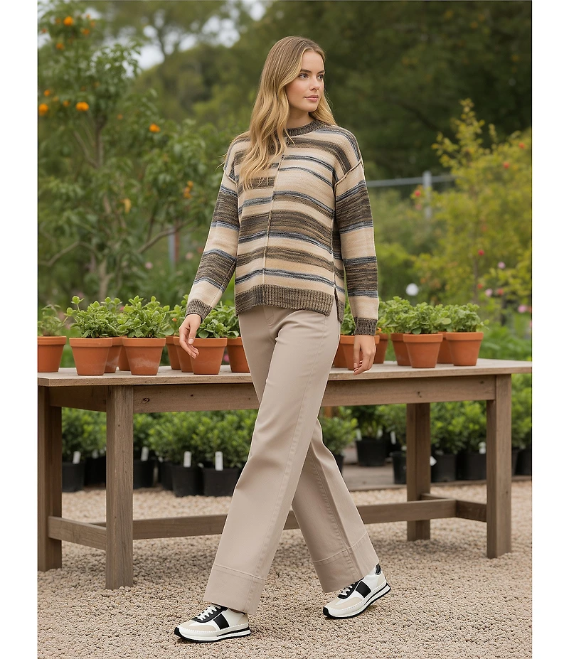 Westbound Long Sleeve Crew Neck Sweater