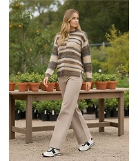 Westbound Long Sleeve Crew Neck Sweater