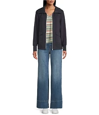 Westbound Long Sleeve Double Zip Jacket