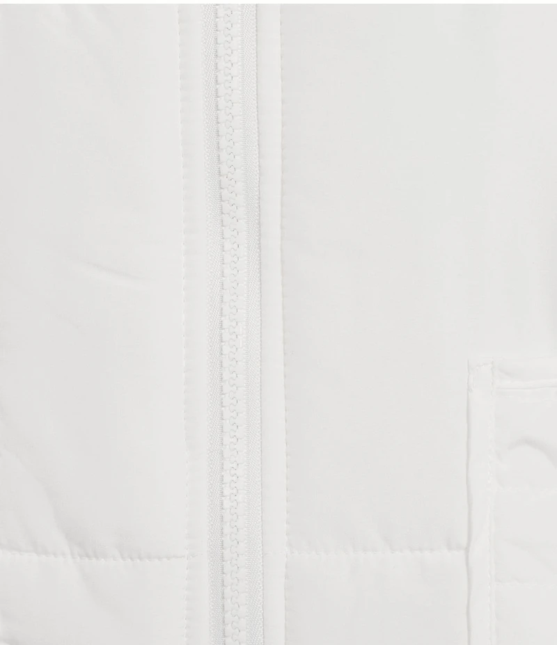 Westbound Long Sleeve Drop Shoulder Zip-Front Quilted Jacket