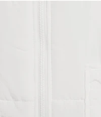 Westbound Long Sleeve Drop Shoulder Zip-Front Quilted Jacket