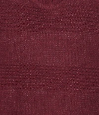 Westbound Long Sleeve Quarter Zip Hi-Low Sweater