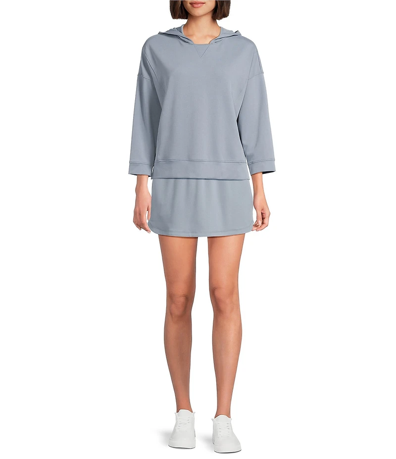 Westbound Long Sleeve V- Neck Hoodie