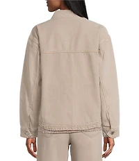 Westbound Long Sleeved Button Front Jacket