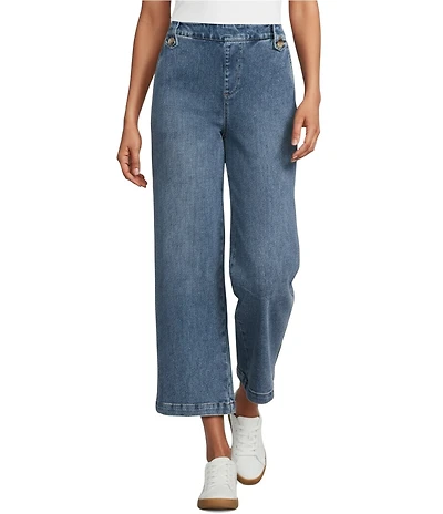 Westbound Marina Everywhere Crop Twill Pants