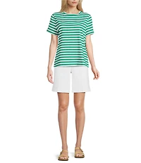 Westbound Mid Rise Bermuda Shorts