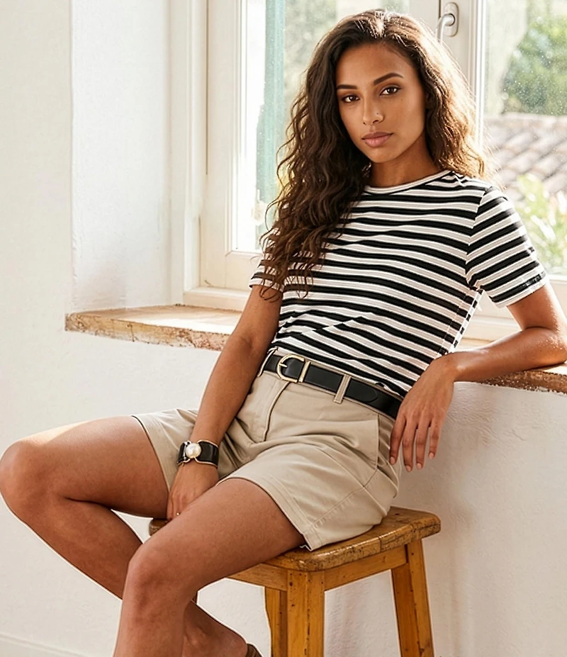 Westbound Perfect Outfit Picks Mid Rise Bermuda Shorts
