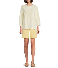 Westbound Mid Rise Bermuda Shorts