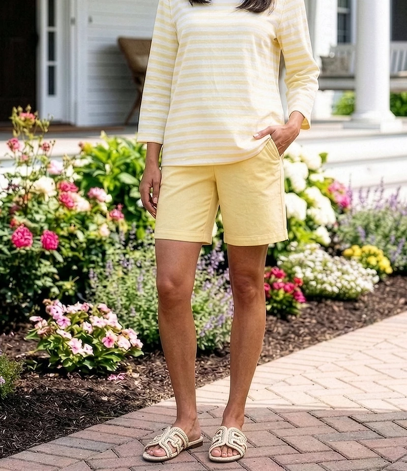 Westbound Perfect Outfit Picks Mid Rise Bermuda Shorts