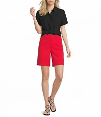 Westbound Perfect Outfit Picks Mid Rise Bermuda Shorts