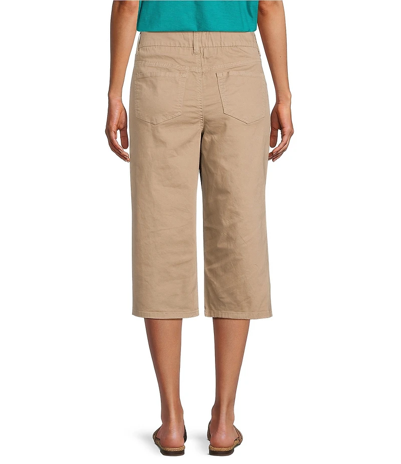 Westbound Mid Rise Culotte Crop Pants