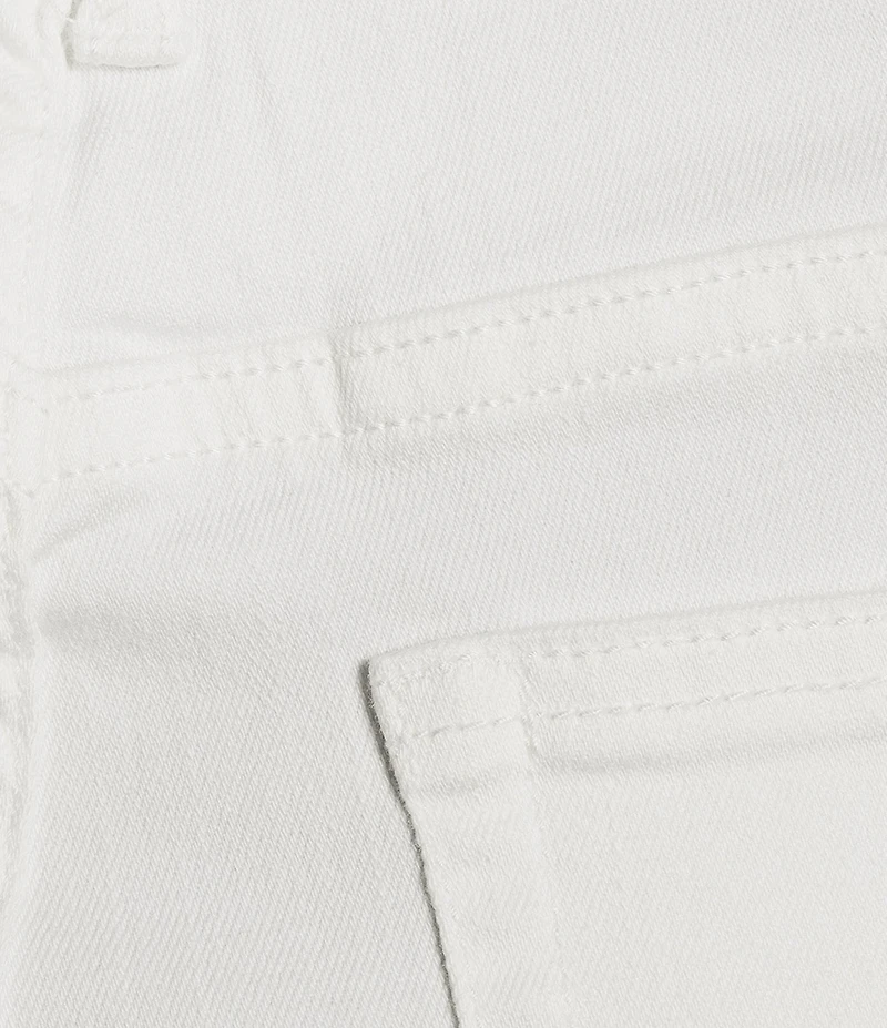 Westbound Mid Rise Embroidered Straight Leg Crop Pants