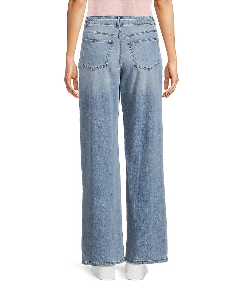 Westbound Mid Rise Relaxed Wide Leg Jeans