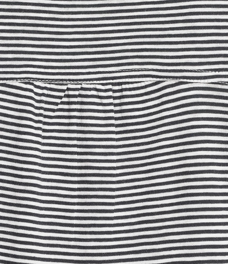 Westbound Nautical Stripe Short Sleeve Crew Neck Top