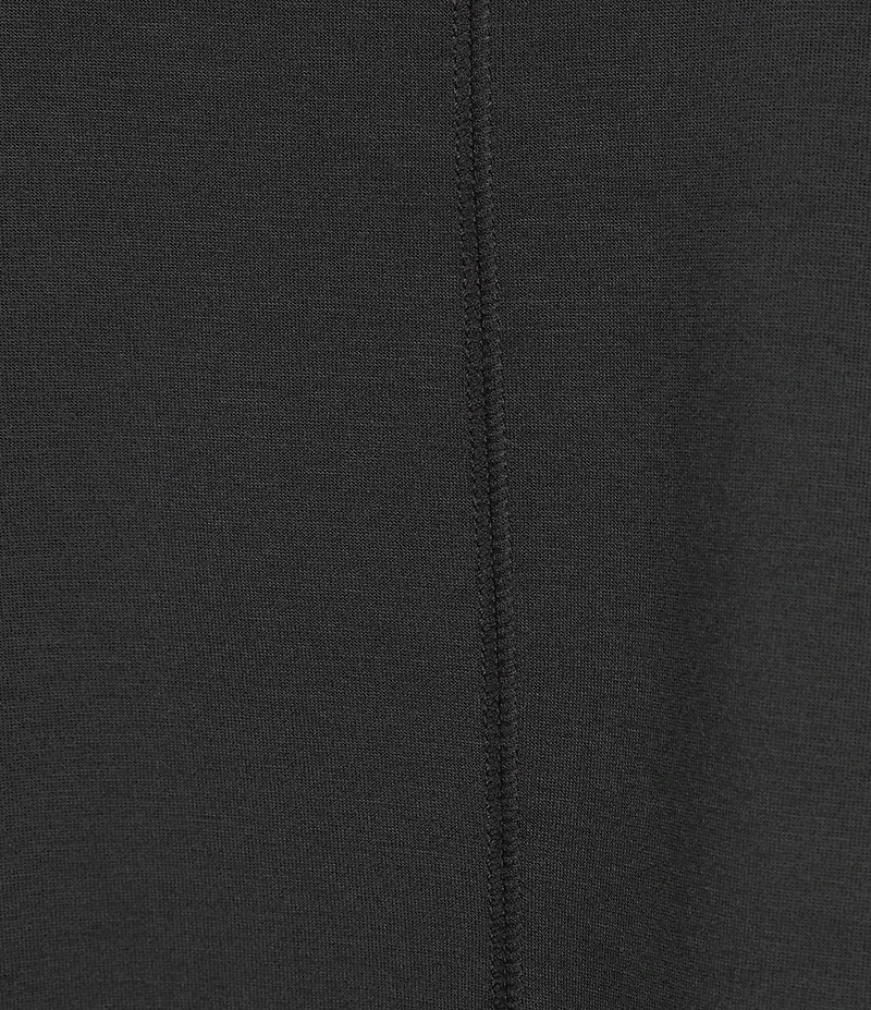 Westbound Petite Long Sleeve Crew Neck Seamed Knit Top