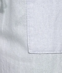 Westbound Petite Pull On Linen-Blend Pants