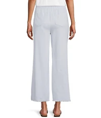 Westbound Petite Pull On Linen-Blend Pants