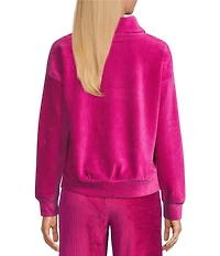 Westbound Petite Size Coordinating Funnel Neck Long Sleeve Top