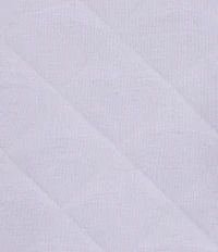 Westbound Petite Size Crew Neck Button Detail Long Sleeve Quilted Pullover