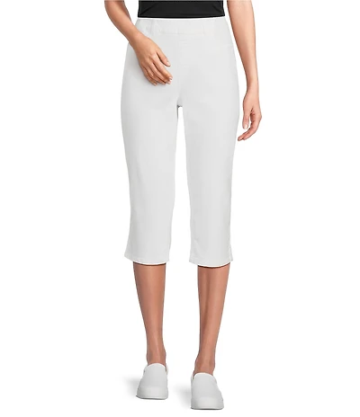 Westbound Petite Size High Rise Pull-On Capri Pants