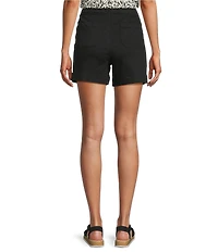 Westbound Petite Size High Rise Pull On Shorts