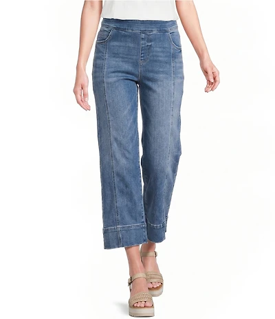 Westbound Petite Size Pull On High Rise Seam Pants