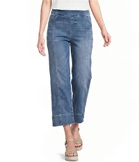 Westbound Petite Size Pull On High Rise Seam Pants