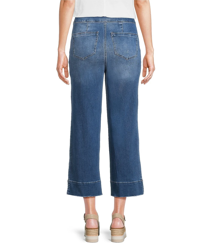 Westbound Petite Size Pull On High Rise Seam Pants