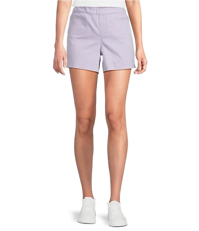 Westbound Petites Size High Rise Pull On Shorts