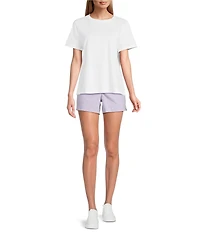 Westbound Petites Size High Rise Pull On Shorts