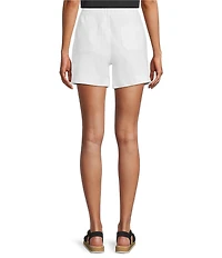 Westbound Petites Size High Rise Pull On Shorts