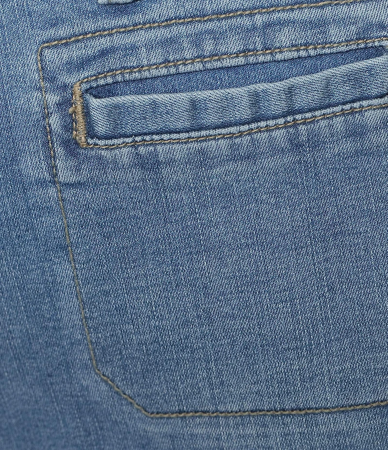 Westbound Plus High Rise Straight Leg Pull-On Pants