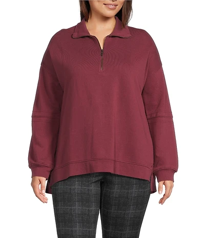 Westbound Plus Long Sleeve Quarter-Zip Pullover