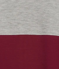 Westbound Plus Size 3/4 Sleeve Half Zip Top