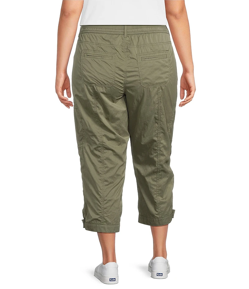 Westbound Plus Size Crop Utility Pants