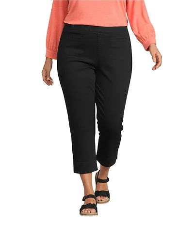 Westbound Plus Size High Rise Crop Pants