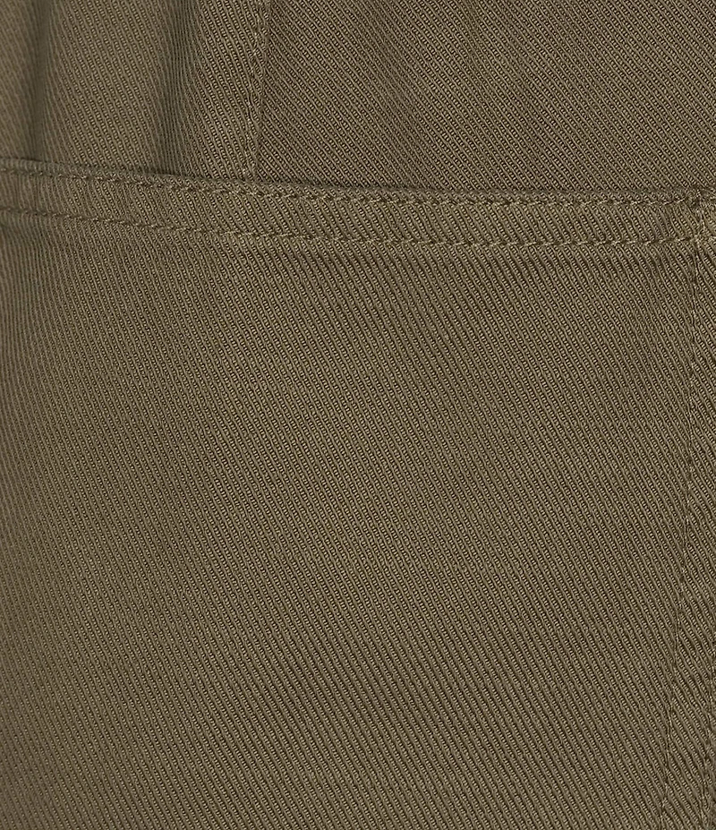 Westbound Plus Size High Rise Tie Waist Barrel Leg Crop Pants