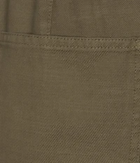 Westbound Plus Size High Rise Tie Waist Barrel Leg Crop Pants
