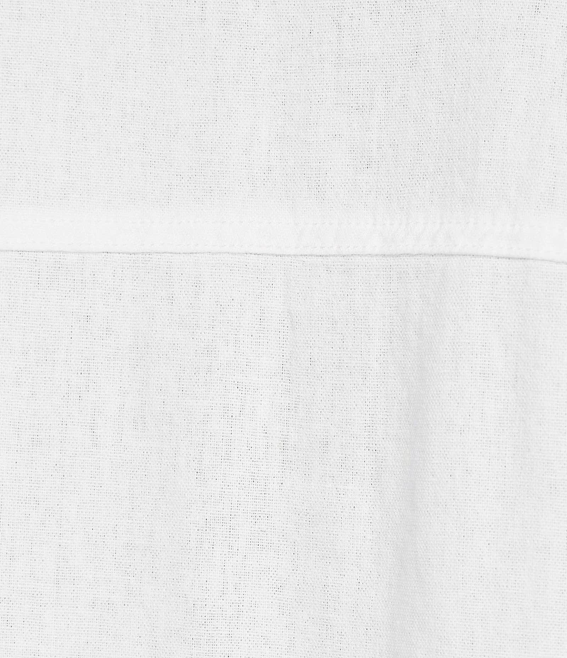 Westbound Plus Size Linen-Blend Long Sleeve Button Front Jacket