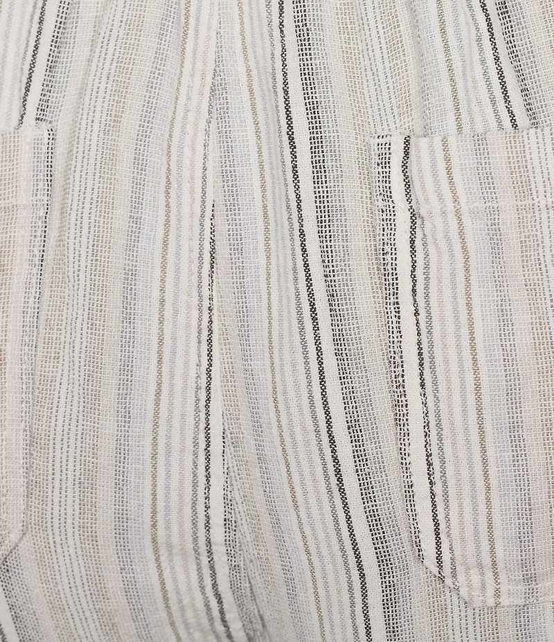 Westbound Plus Size Pull On Linen-Blend Crop Pants