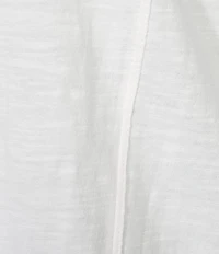 Westbound Plus Size Rolled 3/4 Sleeve Faux Henley Top