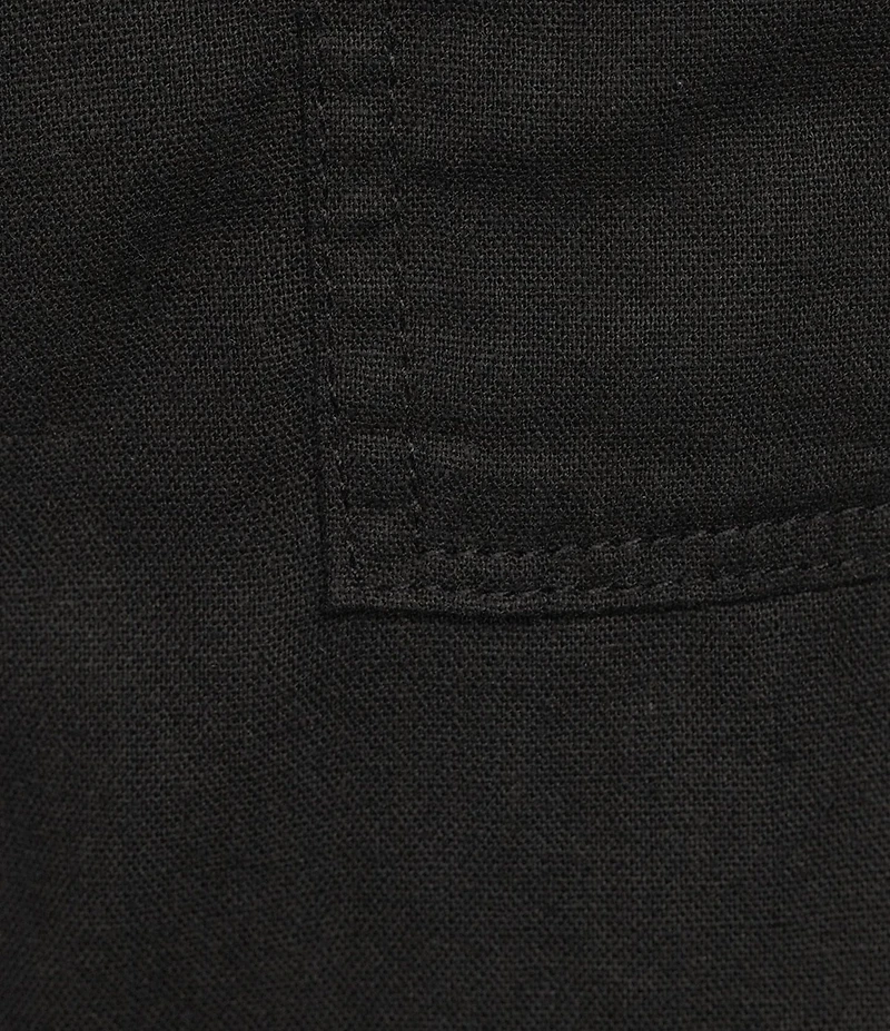 Westbound Plus Size Solid Pull On Linen Blend Crop Pants