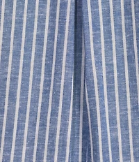 Westbound Plus Size Stripe Short Sleeve V-Neck Tie Front Top