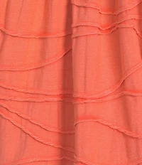 Westbound Plus Size Textured Elbow Sleeve Henley Top