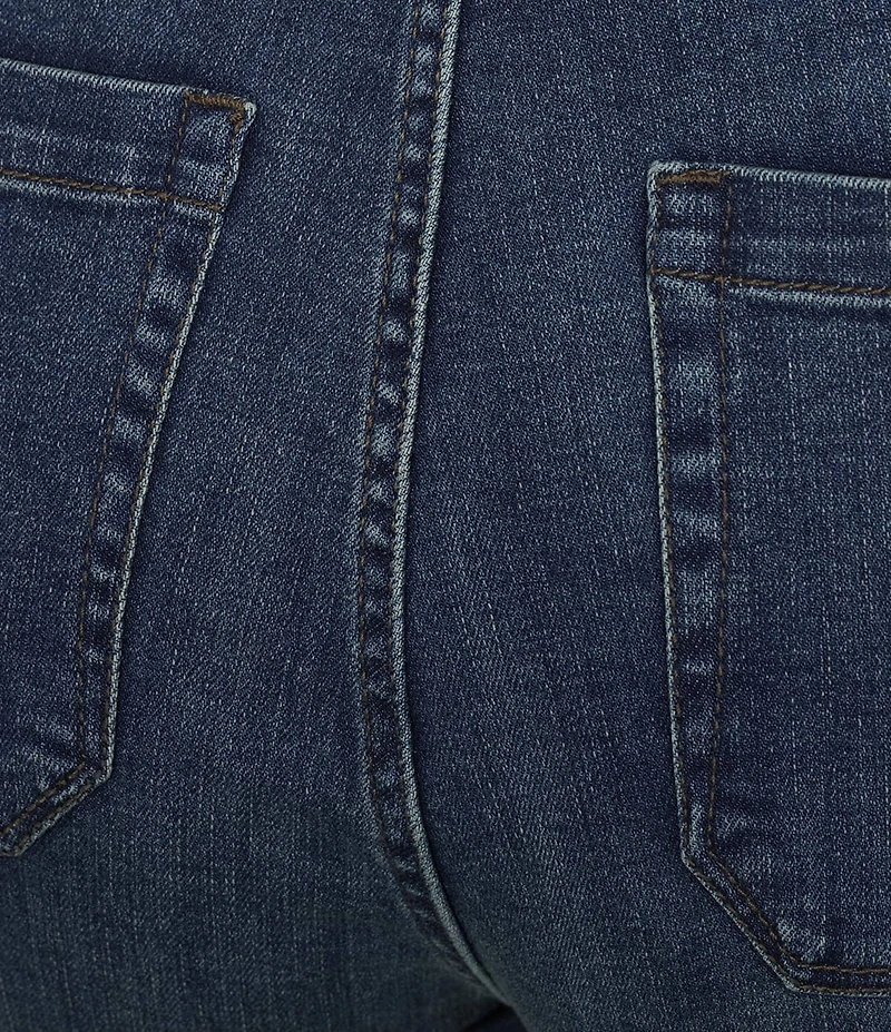 Westbound Plus Size the HIGH RISE fit Crop Pull-On Denim Jeans