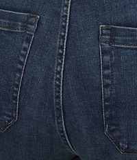 Westbound Plus Size the HIGH RISE fit Crop Pull-On Denim Jeans