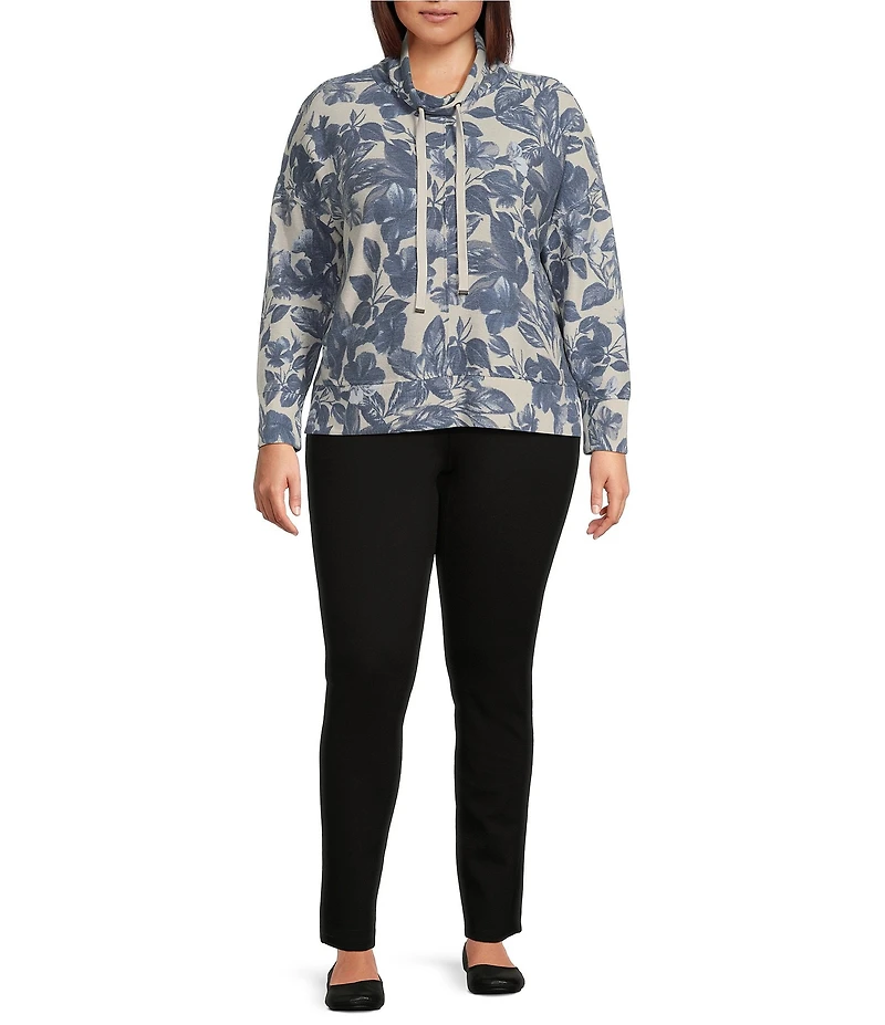Westbound Plus Size the HIGH RISE Skinny Full Length Pull-On Pants