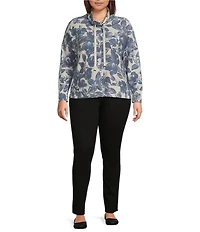Westbound Plus Size the HIGH RISE Skinny Full Length Pull-On Pants